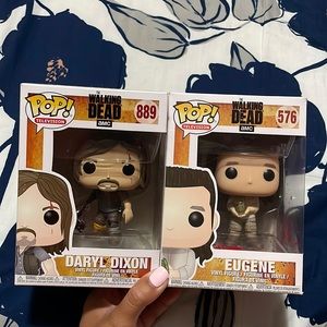 POP toys - Darryl Dixon and Eugene TWD